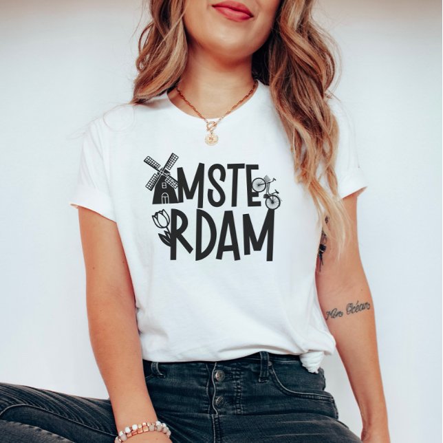 Camiseta Amsterdam Países Bajos Viaje  (Subido por el creador)