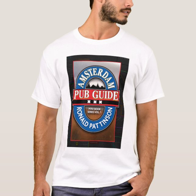 Camiseta Amsterdam Pub Guide (Anverso)