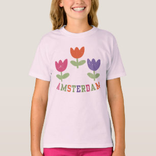 Camiseta Amsterdam Tulips
