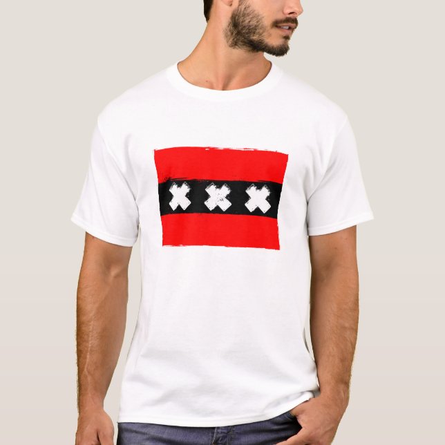 Camiseta Amsterdam urbana (Anverso)