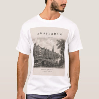 Camiseta Amsterdam | Vintage Travel City Design