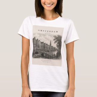 Camiseta Amsterdam | Vintage Travel City Design