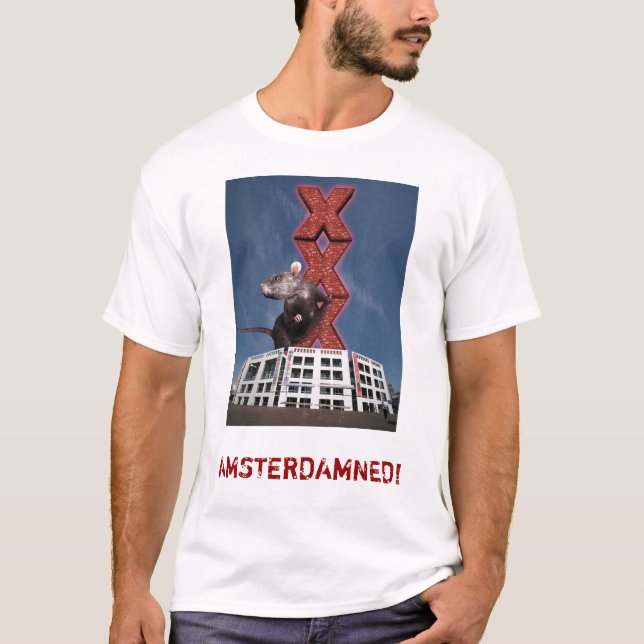 CAMISETA AMSTERDAMNED! (Anverso)