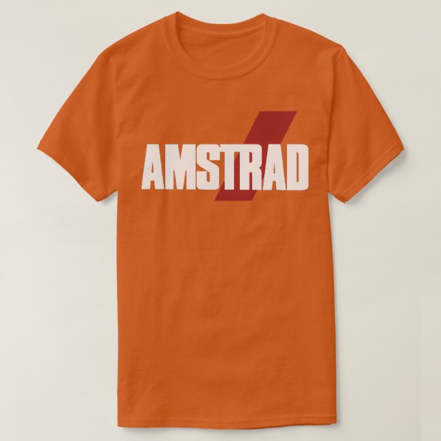 Camiseta Amstrad Transparent (Diseño del anverso)
