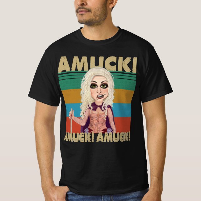 Camiseta Amuck Horror Sarah Sanderson Witch Halloween (Anverso)