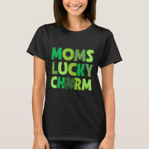 Camiseta Amuleto de la Suerte de Mamá Tréboles Irlandeses N