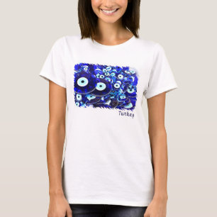 Camiseta Amuletos azules del mal de ojo