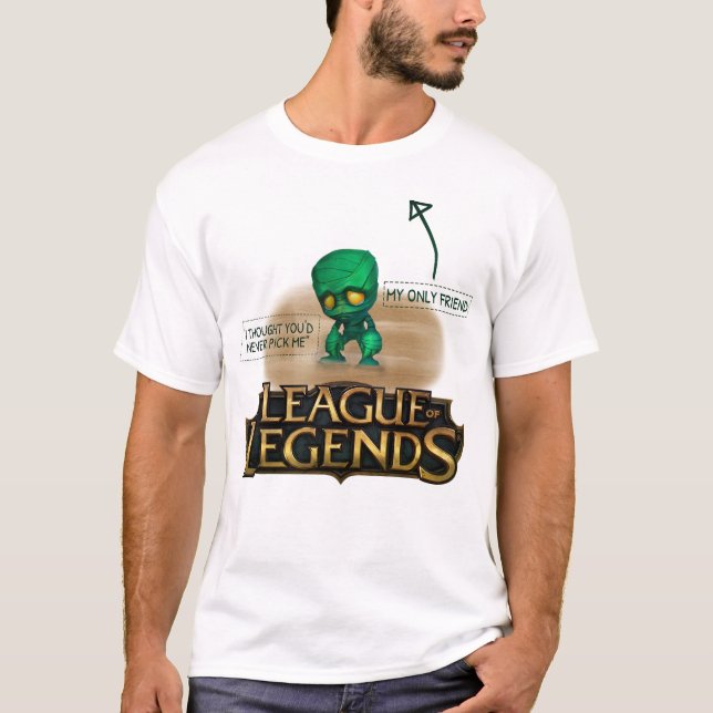 Camiseta Amumu de la liga de leyendas (Anverso)