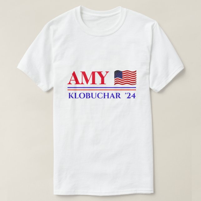 Camiseta Amy Klobuchar para presidente T-Shirt (Diseño del anverso)
