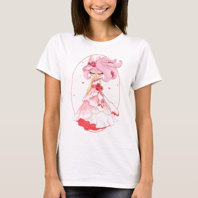 Camiseta amy rosa sónico (Anverso)