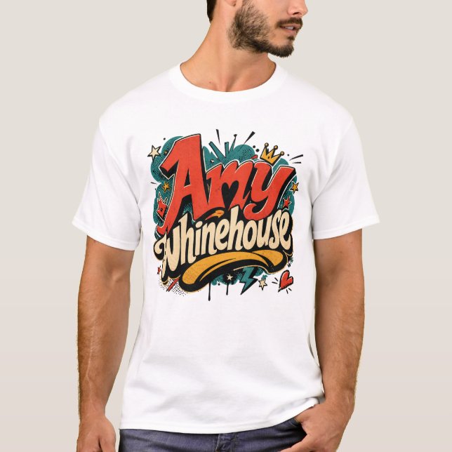 Camiseta Amy Whinehouse (Anverso)