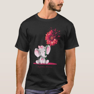 Camiseta Amyloidosis Conciencia Cuidada Elefante Burg de gi