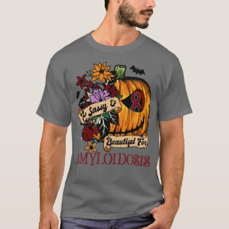 Camiseta Amyloidosis Sensibilización retrospectiva hallowee