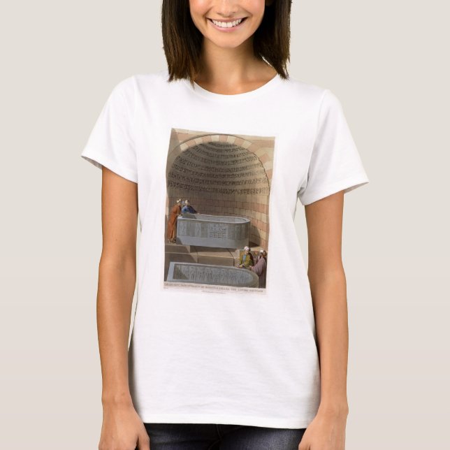 Camiseta An Ancient Sarcophagus of Basaltes, called the Lov (Anverso)