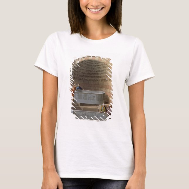 Camiseta An Ancient Sarcophagus of Basaltes, called the Lov (Anverso)