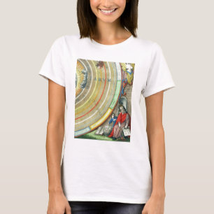 Camiseta An Astronomer, detail from a map of the planets, f