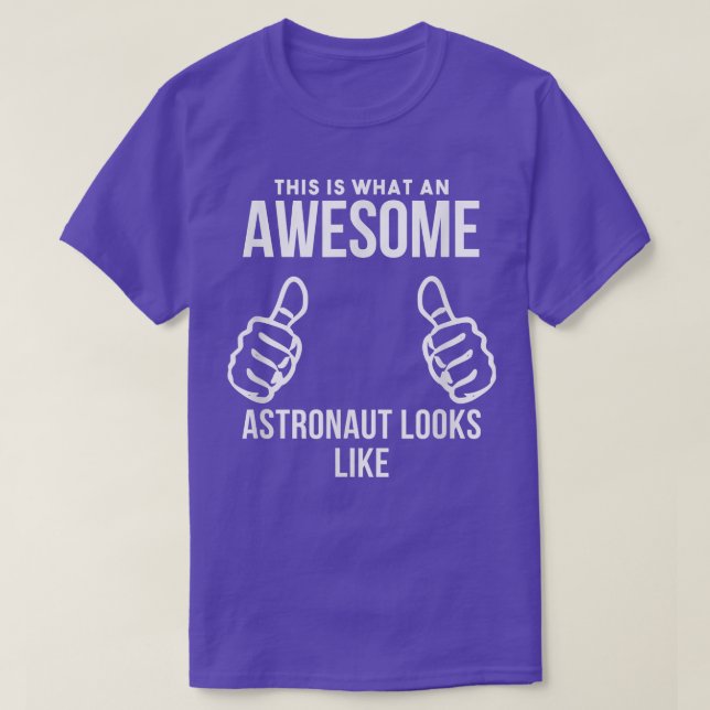 Camiseta An Awesome Astronaut  (Diseño del anverso)