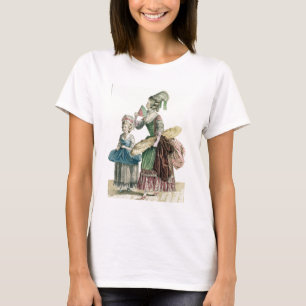 Camiseta An Elegant Dressmaker Delivering her Work, plate f