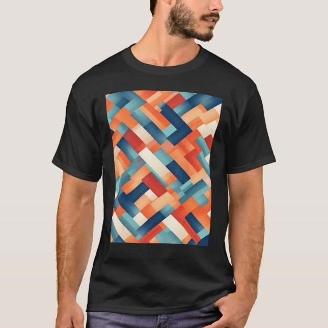 Camiseta An minimalistic optical abstract oil painting (Anverso)
