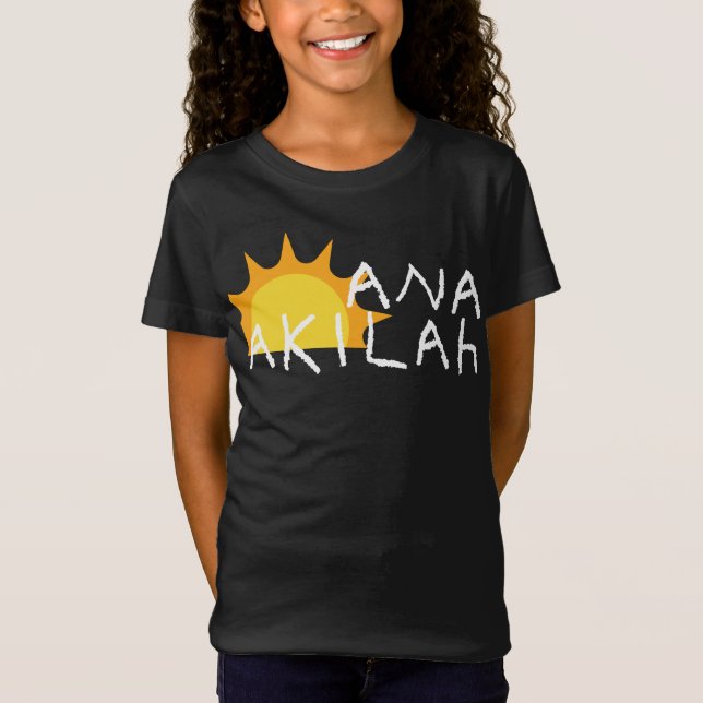 CAMISETA ANA AKILAH. (Anverso)