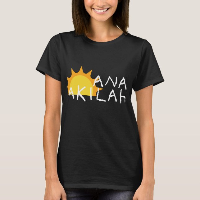 CAMISETA ANA AKILAH (Anverso)
