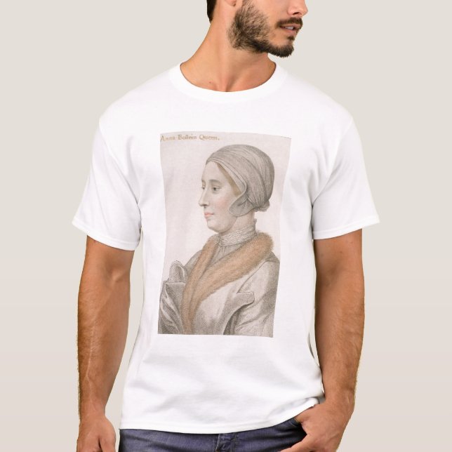 Camiseta Ana Bolena (1507-36) grabado por Francisco Bartol (Anverso)