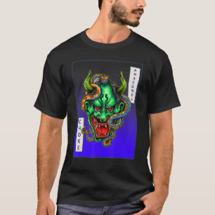 Camiseta Anaconda Choke Demon Face Snake Jiu Jitsu Mma