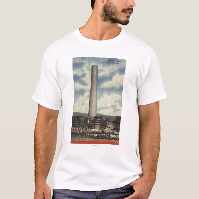 Camiseta Anaconda, Montana - fundidor de Washoe (Anverso)