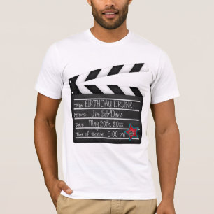Camiseta Añada a su director de película de las palabras