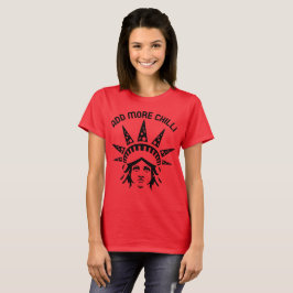 Camiseta Añade Más Amante Del Curry De Chili