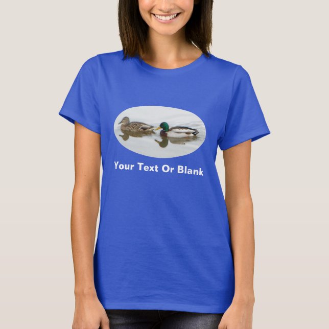 Camiseta Ánade real (Anverso)