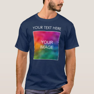 Camiseta Añadir el logotipo de la imagen Texto a doble cara