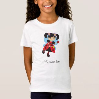 Camiseta Añadir el nombre Bonito Girly Fairy Princess T-shi