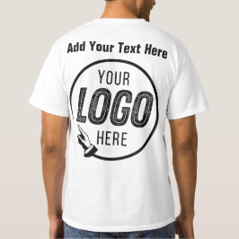 Camiseta Añadir el Personalizado de imágenes con el logotip