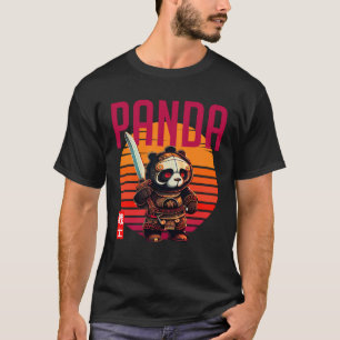 Camiseta Añadir el Samurai Panda al arte japonés