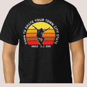 Camiseta Añadir el texto del año del estado de la ciudad - 