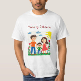 Camiseta Añadir el trabajo de su hijo a esta taza de café