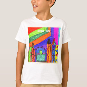 Camiseta Añadir ilustraciones para niños