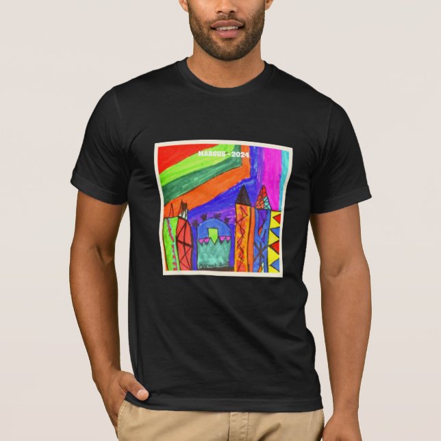 Camiseta Añadir ilustraciones para niños (Anverso)