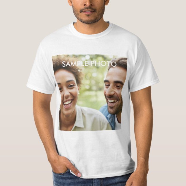 Camiseta Añadir la foto (Anverso)
