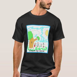 Camiseta Añadir la ilustración de su hijo a esto