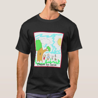 Camiseta Añadir la ilustración de su hijo a esto