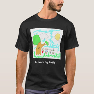 Camiseta Añadir la ilustración de su hijo a esto