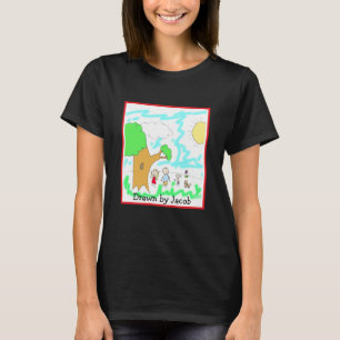 Camiseta Añadir la ilustración de su hijo a esto
