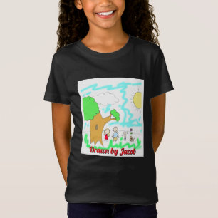 Camiseta Añadir la ilustración de su hijo a esto