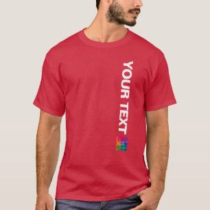 Camiseta Añadir Navidades de plantilla de imagen fotográfic