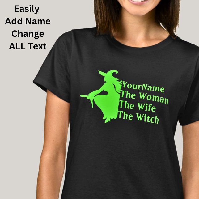 Camiseta Añadir nombre cambiar texto mujer mujer mujer muje (Subido por el creador)