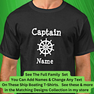 Camiseta Añadir nombre, conjunto de familia de coincidencia