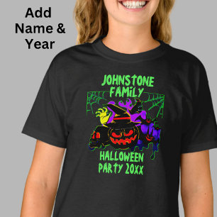 Camiseta Añadir nombre de familia Editar texto Año de fie