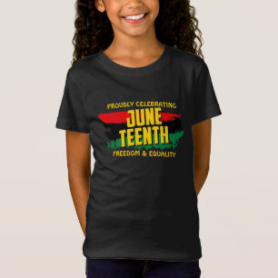 Camiseta Añadir nombre Editar texto celebrando la libertad